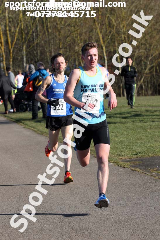 Senior mens 2018 Royal Signals NECAA Road Relays, Hetton. Photo: David T. Hewitson/Sports for All Pics